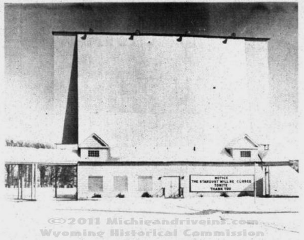 Stardust Drive-In Theatre - Old Photo